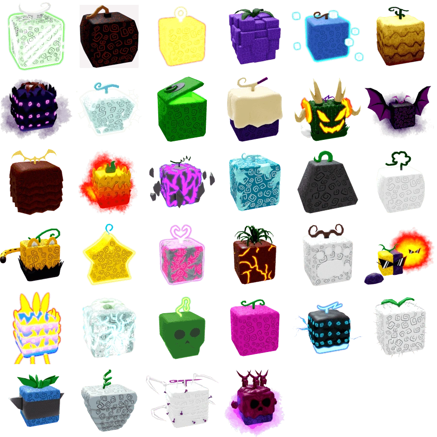 Materials blox fruits