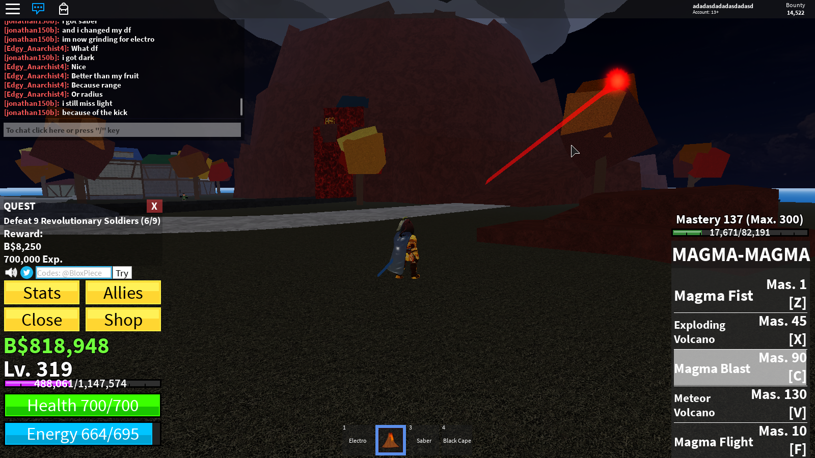 THEY COMPLETELY CHANGED THE MAGMA FRUIT! *New best?!* Roblox blox