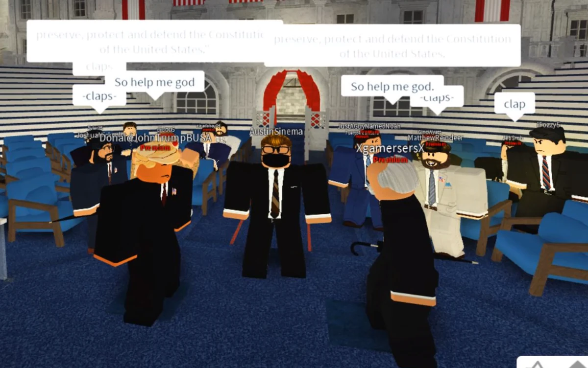 Inauguration (2020) Bloxburg United States of America Wiki Fandom