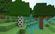 An Bluebell Forest, before  are added to the game