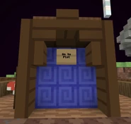 The blue portal at the “Main Island".