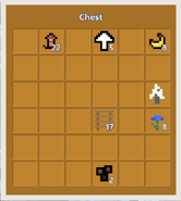 An example of the content of loot chests in Sky Grid