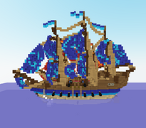 Spawn Blocks Locations Twin Ships - by tomonmars mc map image