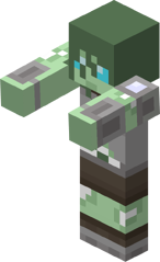 Female variant 1 of Draugr Zombie