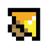 Gold Hang Glider