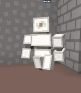An Iron Golem captured