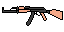 The old version of an AK-47