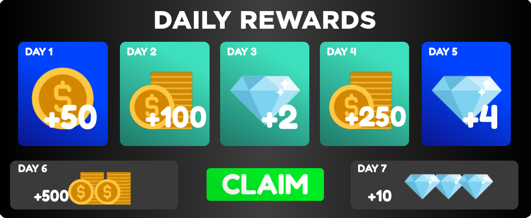 Daily Rewards Daily Rewards