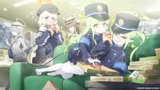 Hikari and Nozomi, alongside Aoba.