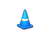 Blue Athletic Cone.png