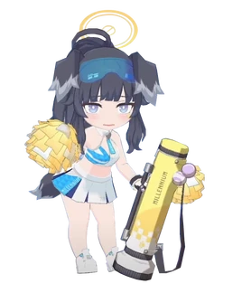 Hibiki Cheerleader Sprite
