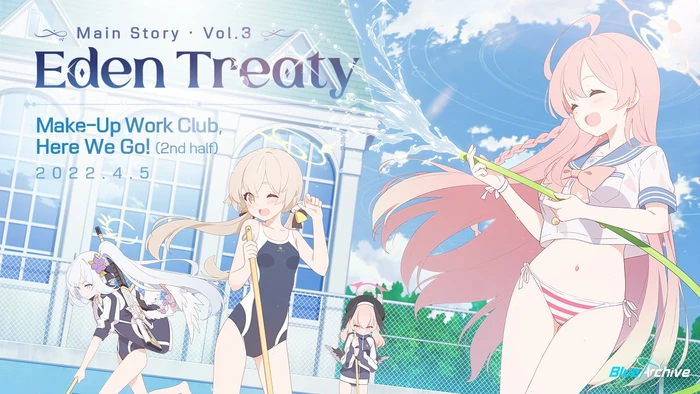 Remedial Classes, Now in Session! Part 2 Global Release Date ~ April 5th, 2022 alongside Sunaookami Shiroko (Riding ver.)'s banner