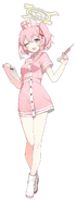 Nurse uniform worn by Serina in Get Set, Go! Kivotos Halo Games.