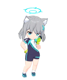 Shiroko Riding Sprite