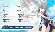 Shiroko Swimsuit Stats