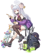 Casual clothing worn by Saya.