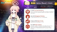Global Natsu Band Stats