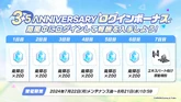 3.5th Anniversary Login 2024