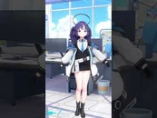 Yuuka - Are you having fun, Sensei? (4th Anniversary Live In-Site Animation Greeting)