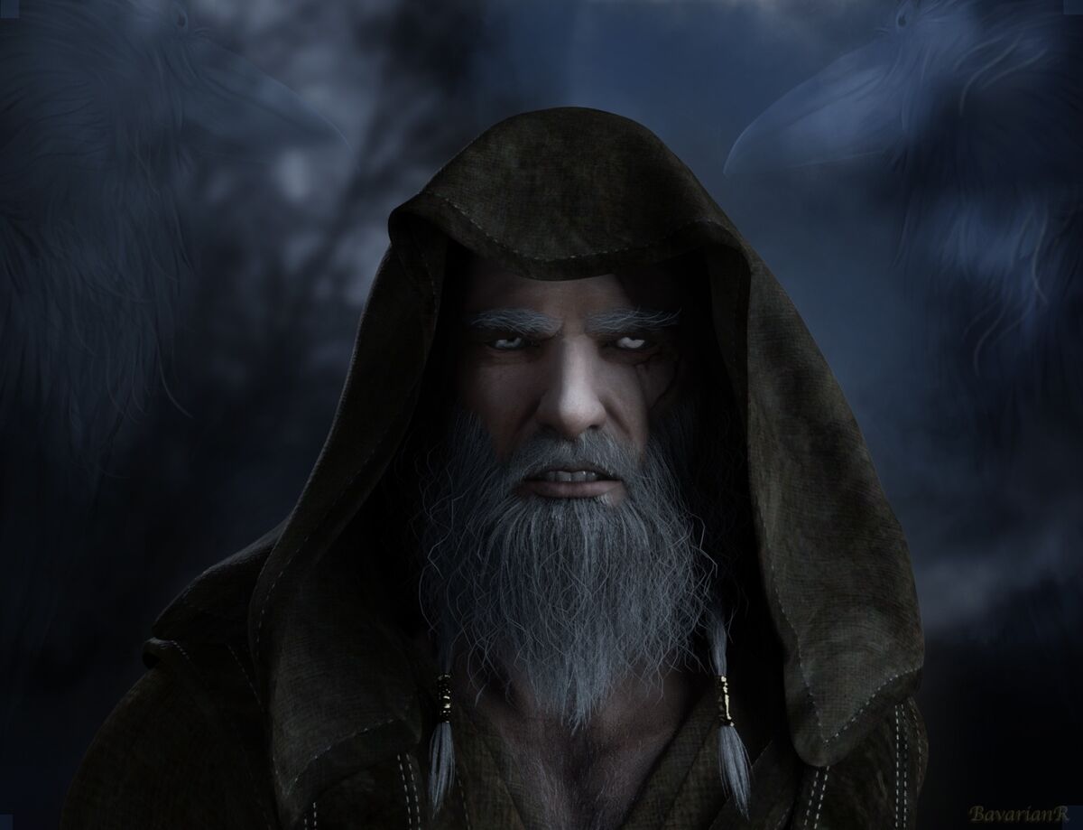 He appears. Дед ДНД. ЭПИЧНЫЙ старик. Fantasy old man. Daz Studio old man.