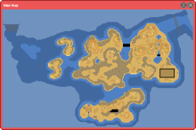 a map of old Morwyn where no direct connection to he Emerald Seas did exist