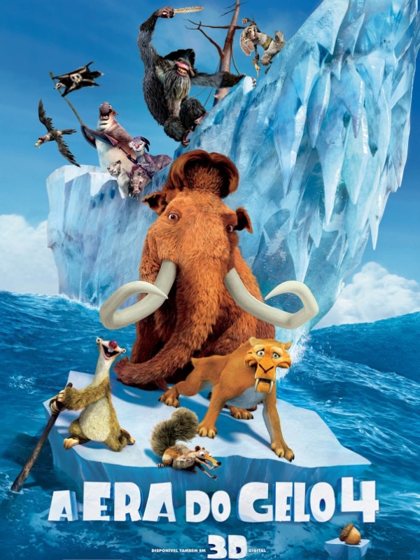 Músicas de filmes animados que são maravilhosas demais mds - ❪ A Era do  Gelo 4 ❫ ~ray