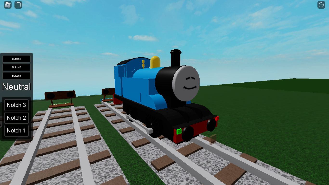 The First Red Engine, Blue Train With Friends Wiki