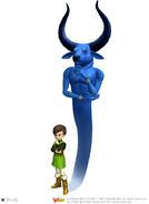 Official Render of Jiro with Minotaur