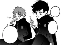 Sae and Rin eating popsicles