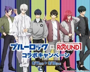 Bachira in the collab with Round 1