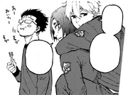 Reo, Nagi, and Zantetsu rejects Kuon's offer