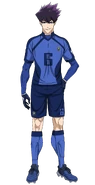 Uniforme 11 de Blue Lock (Anime)