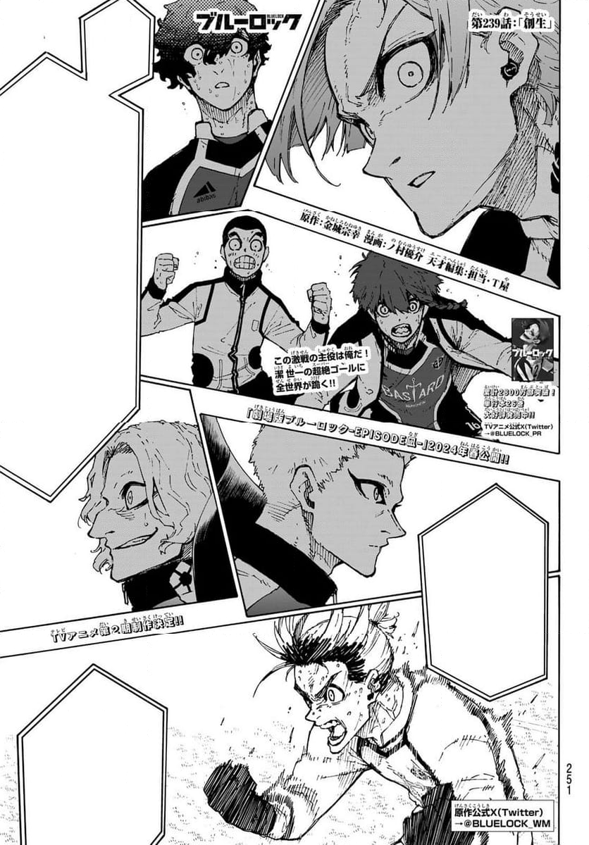 Blue Lock, Chapter 214 - Blue Lock Manga Online