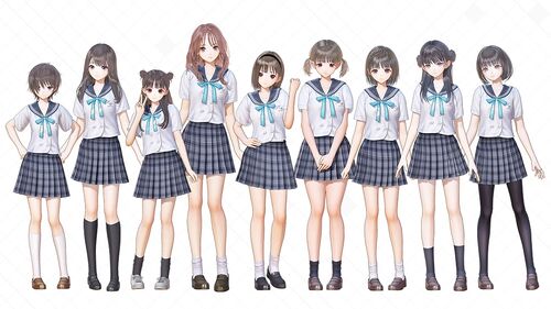 Hoshinomiya Girls' School Uniform