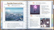 [World view introduction][7] The contents of the notebook with the secret of Blue Reflection Sun will be revealed to everyone! This time, it is a page that summarizes "Hinomori City", which is the stage, and "Ash", which is one of the important factors.