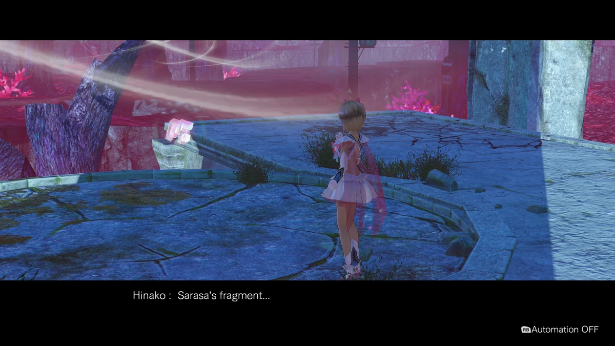 blackened blue fragment