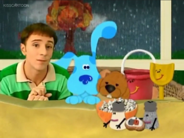 Blue's clues and you kisscartoon hotsell