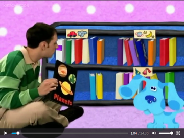Blue clues kisscartoon clearance