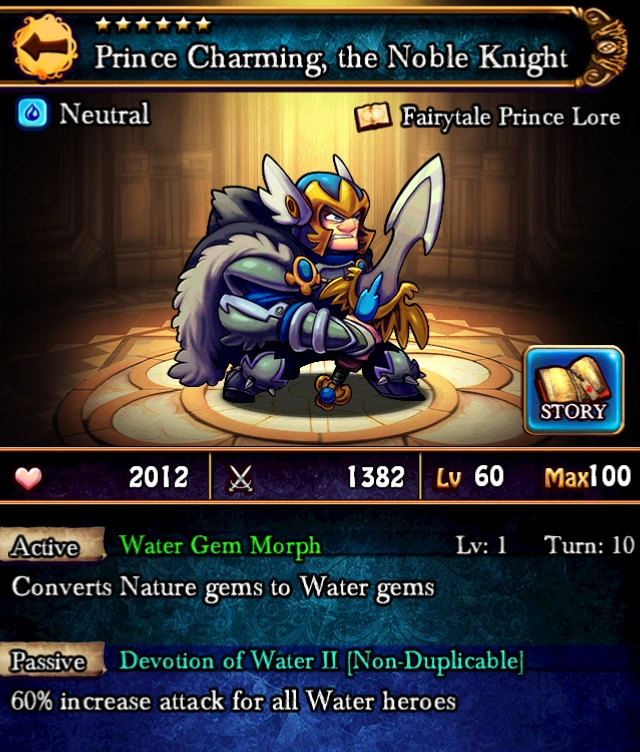 Prince Charming, the Noble Knight Fable Age Wiki Fandom