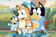 Bingo included in the New Adventures logo.