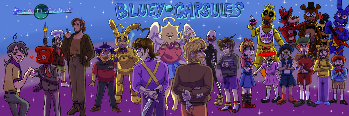 celeste on X: the final blueycapsules volume 1 reference sheet WITH NOTES  (continued)  / X