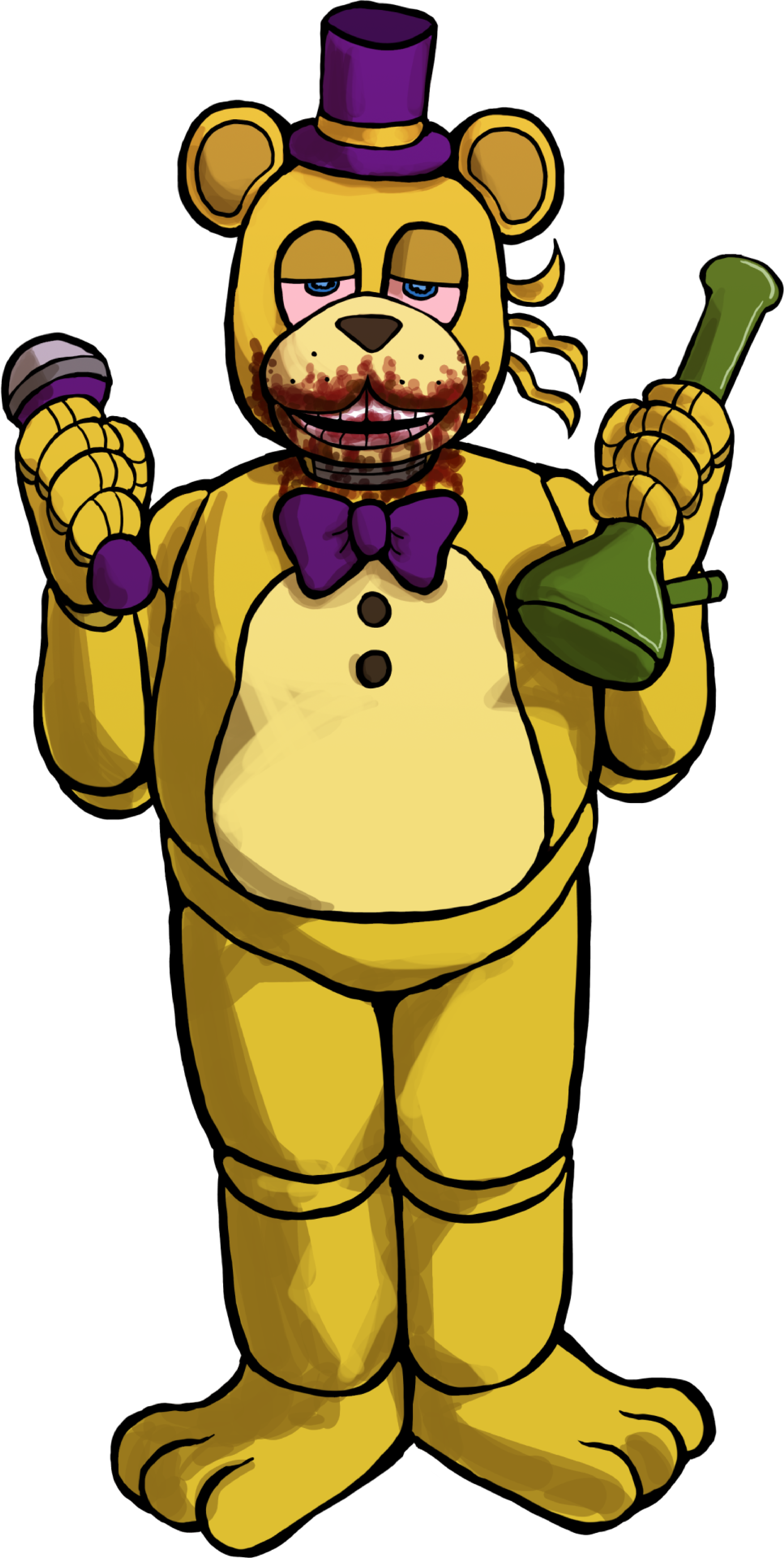 Why Golden Freddy is NOT Fredbear and what the REAL one looks like