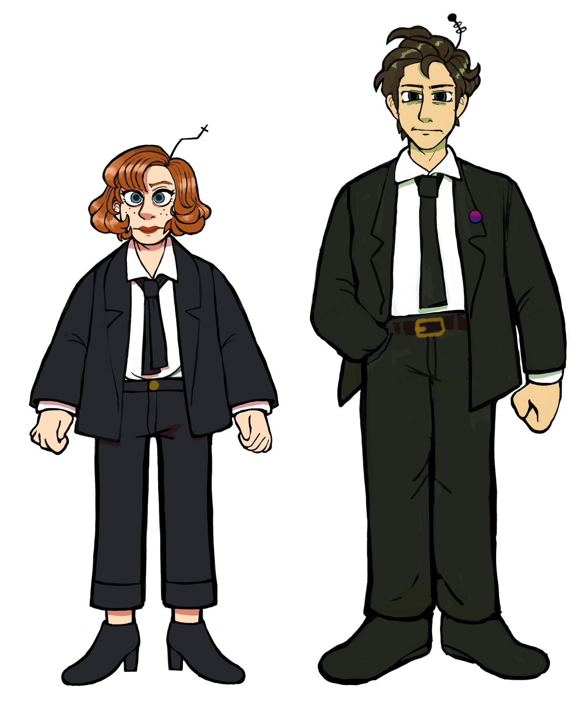 Mulder and Scully, BlueyCapsules Wiki