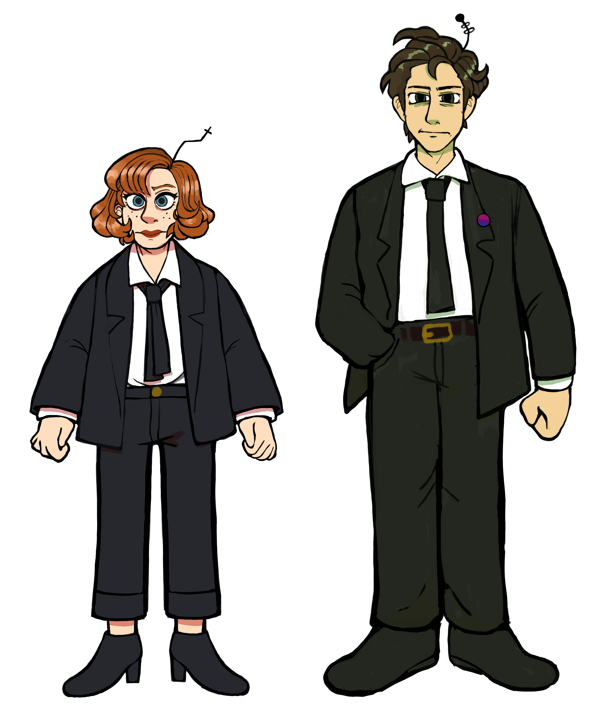 mulder and scully costume