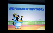 Some art from the bluey pilot.