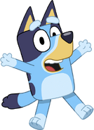Bluey-Leaping