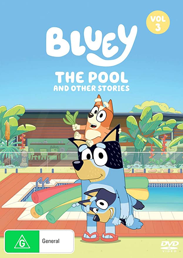 Bluey The Pool And Other Stories Vol 3 (DVD) Bluey Wiki Fandom