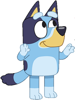Bingois one of the main titular characters of Bluey. Serving the role as a  deuteragonist. She is the younger daughter of Bandit and Chi…