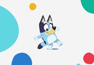 Bluey in ABC Kids's Iview ident