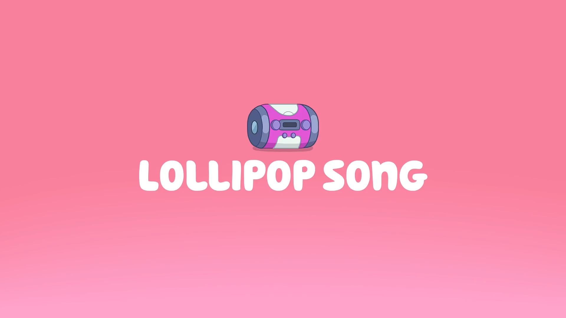 The Lollipop Song | Bluey Wiki | Fandom